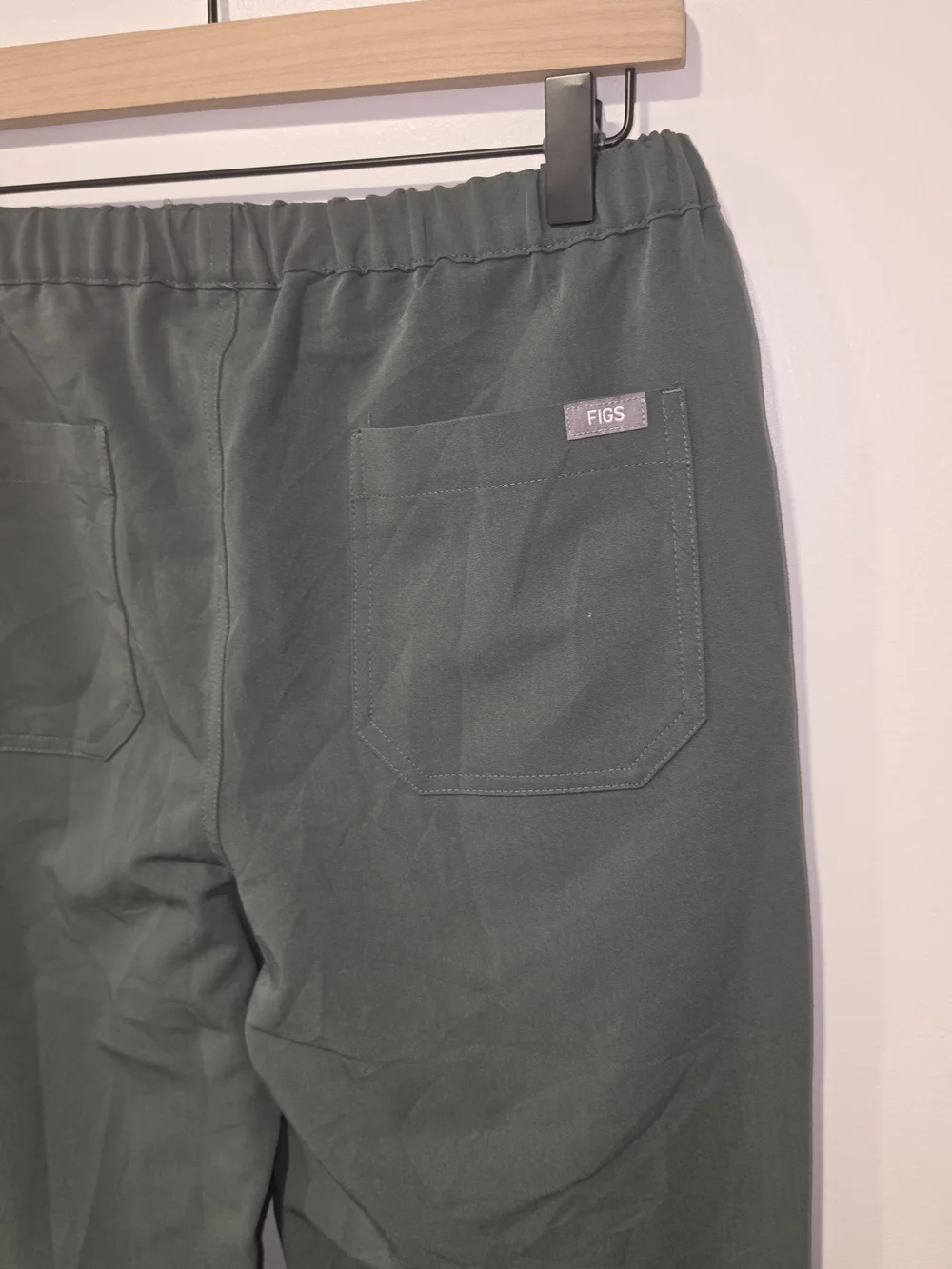 FIGS Technical Collection Pisco Basic Scrub Pants Olive Green Size XS/S